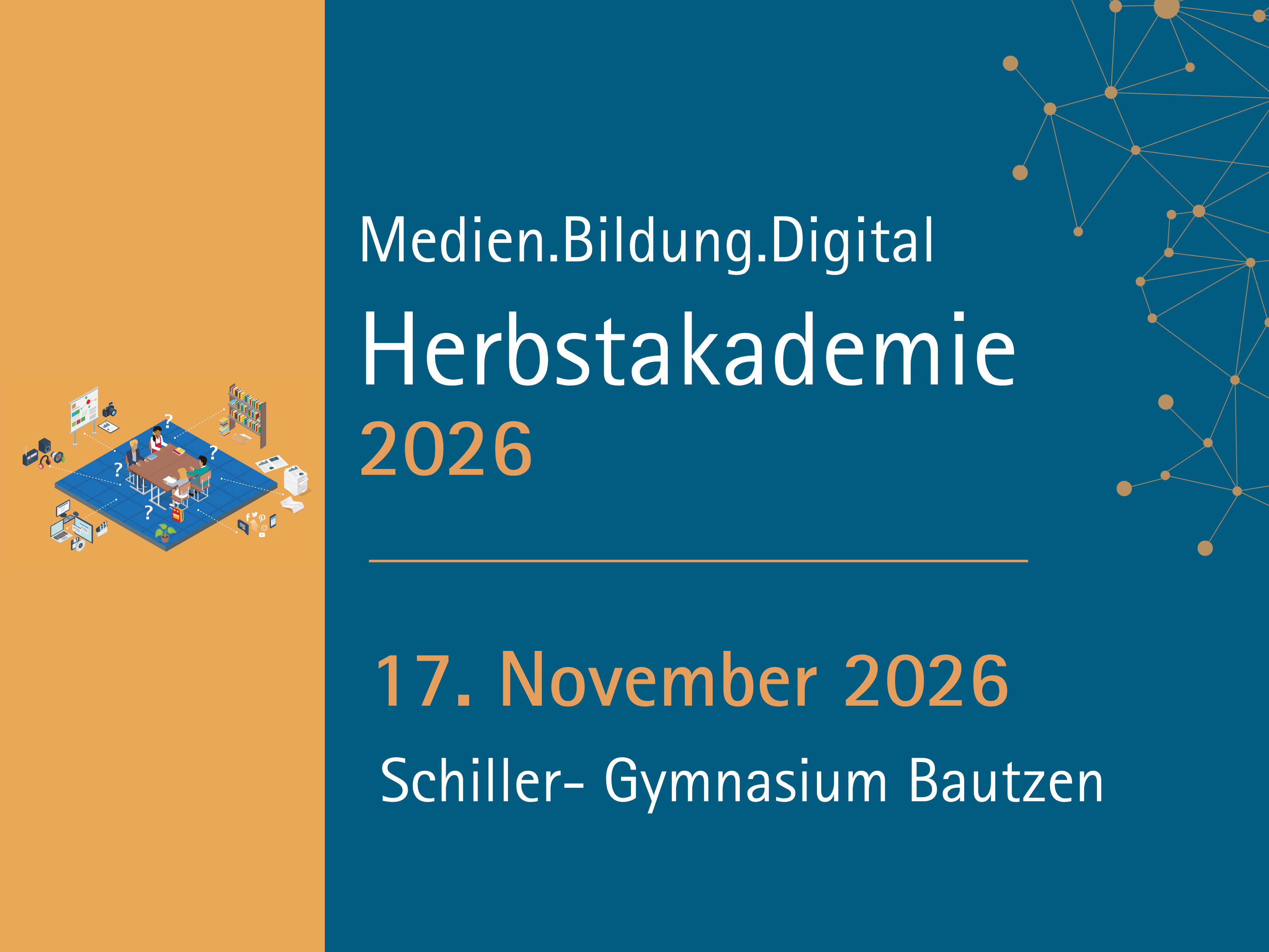 Medien.Bildung.Digital - Herbstakademie 2026 in Bautzen (Präsenz-Teilnahme) 
